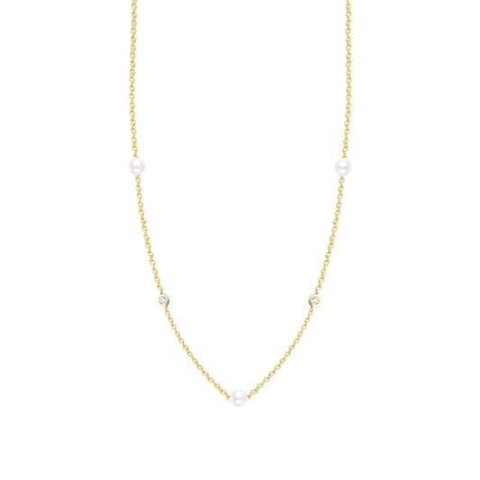 Xenox Halsschmuck XS91931G Silber vergoldet