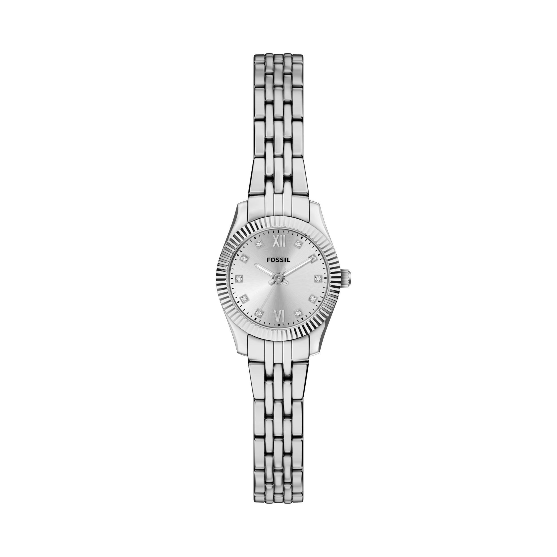 Fossil Armbanduhr ES5475 Edelstahl