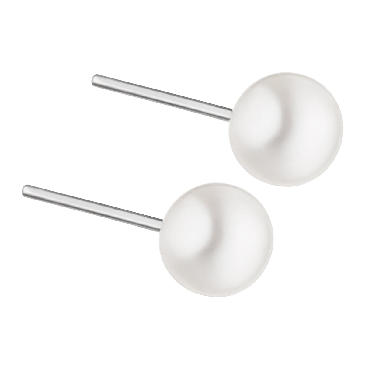 Ohrstecker, SW-Perle ca. 7 mm