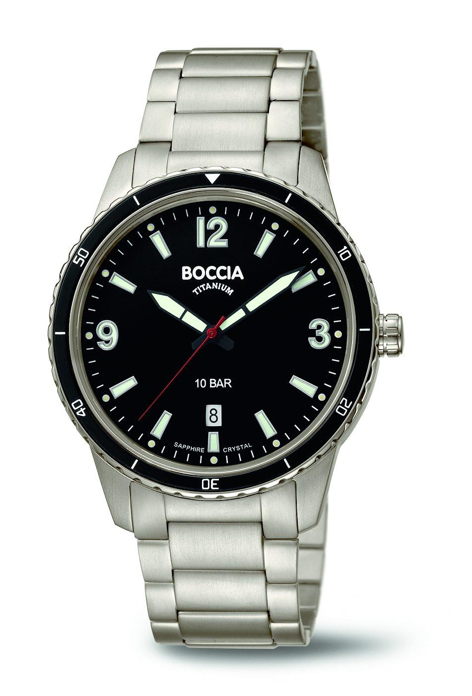Boccia Herrenarmbanduhr 3635-03 Titan