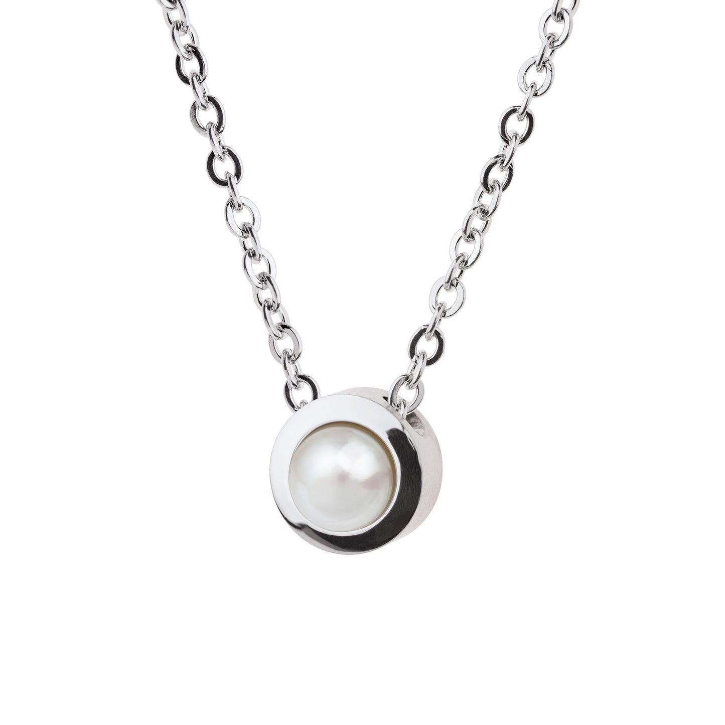 Kette, matt/poliert, SW-Button