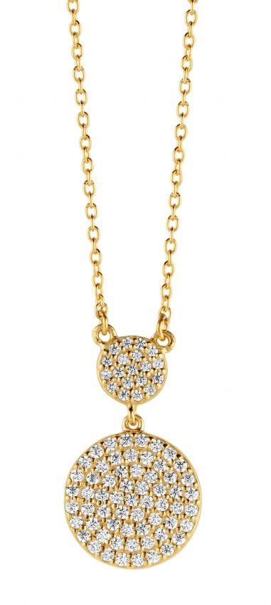 Spirit Icons Kette 10452-45 Silber vergoldet