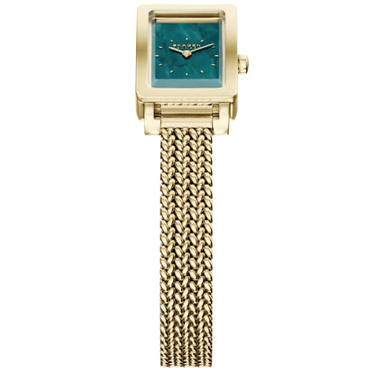 SKAGEN Damenuhr SKW3186 Edelstahl vergoldet