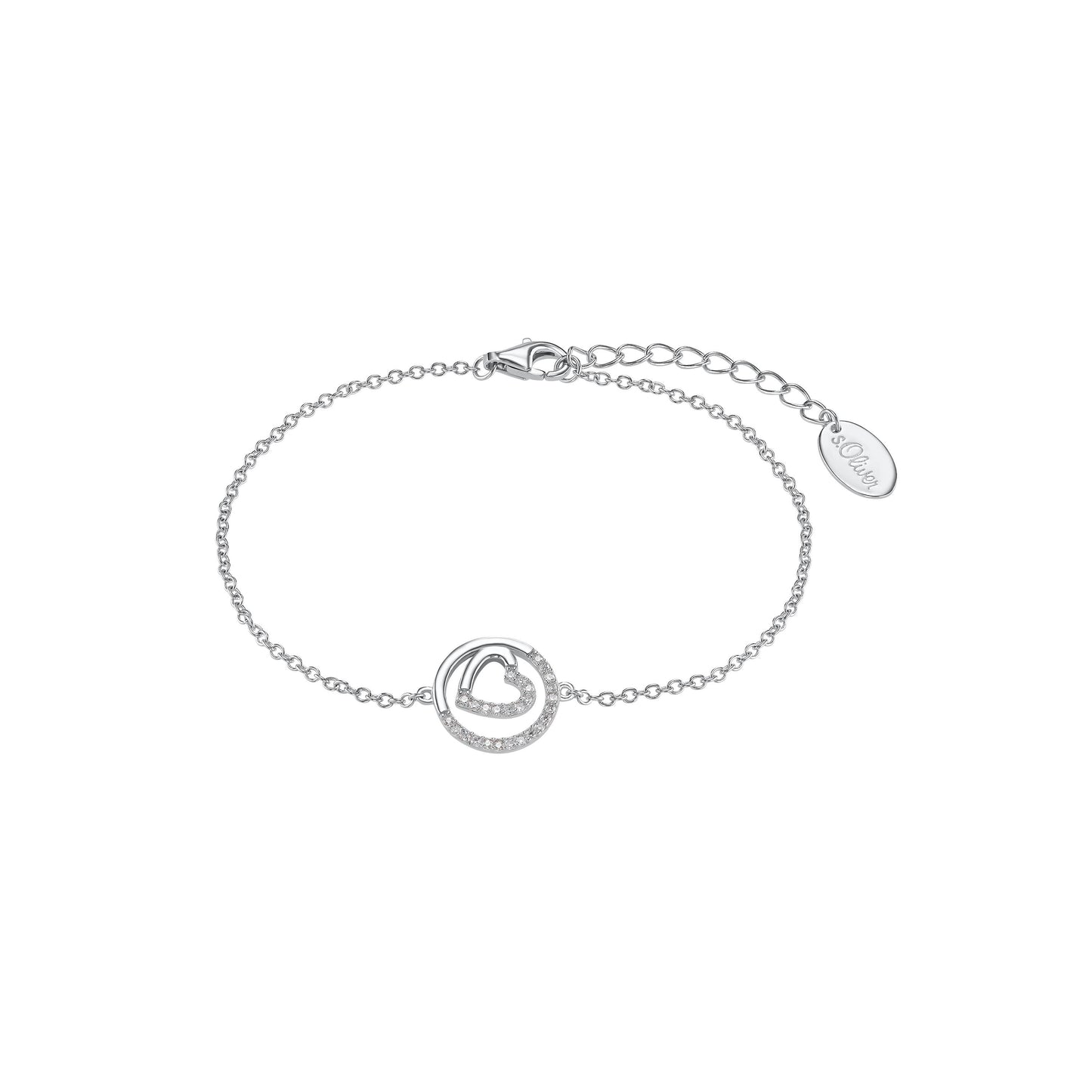 S.Oliver Armschmuck Herz Silber 925