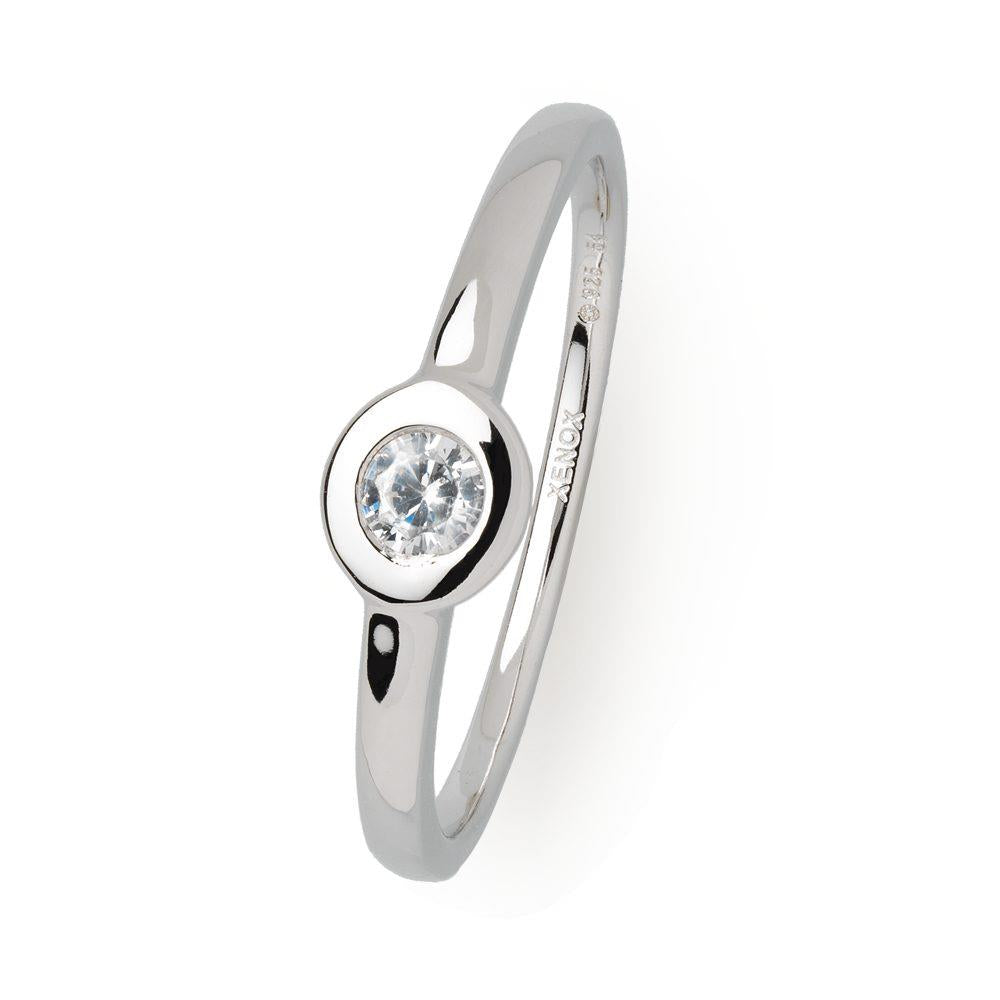 Xenox Damenring XS7388/52 Silber