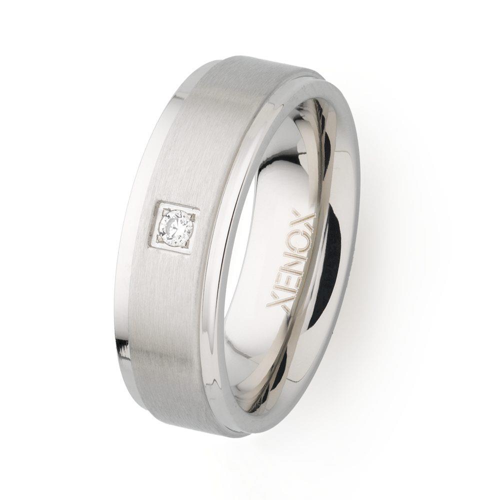 Xenox Ring X2226/54 Edelstahl