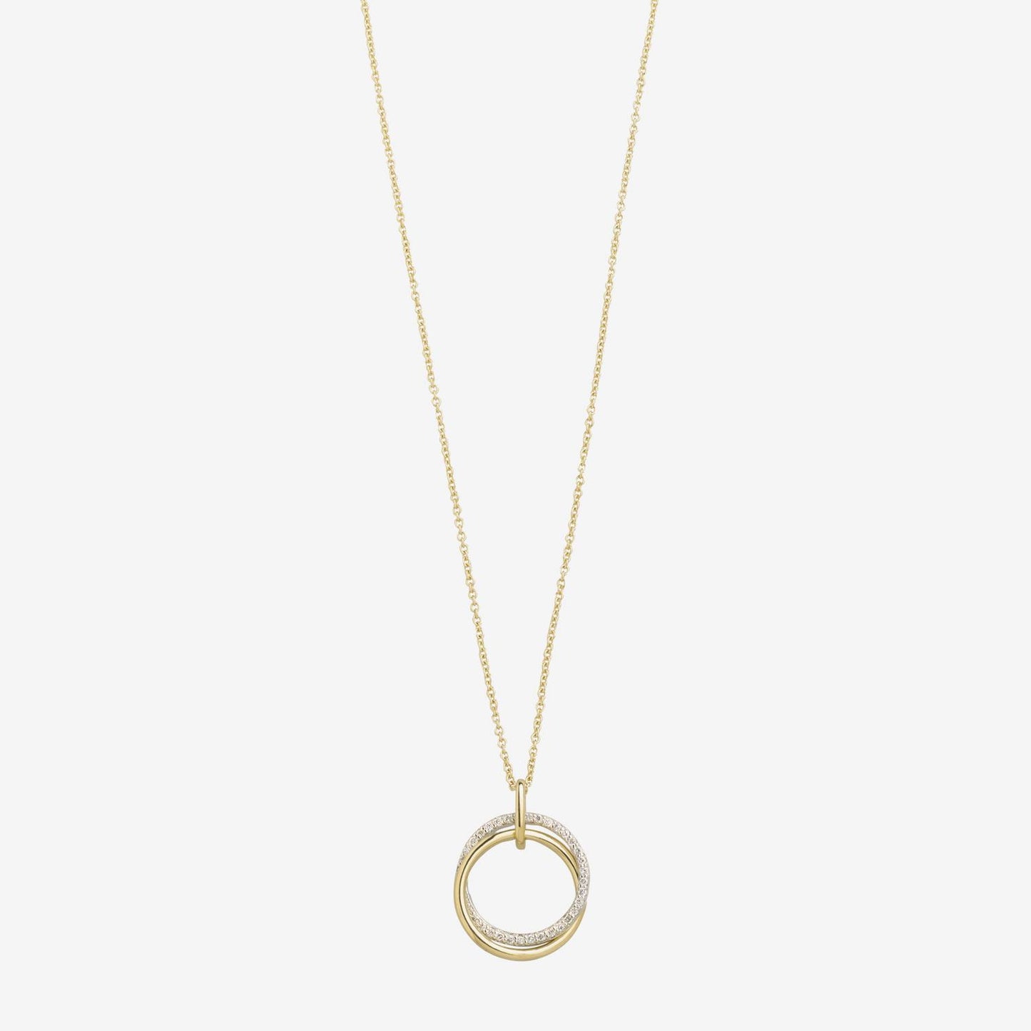 Damenkette 585 Gold 0,095ct