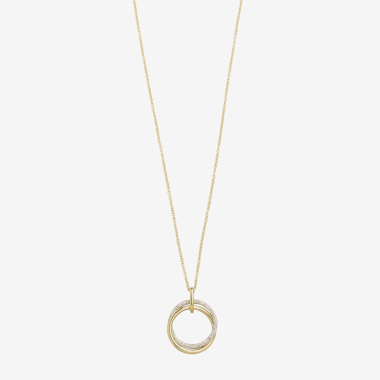 Damenkette 585 Gold 0,095ct