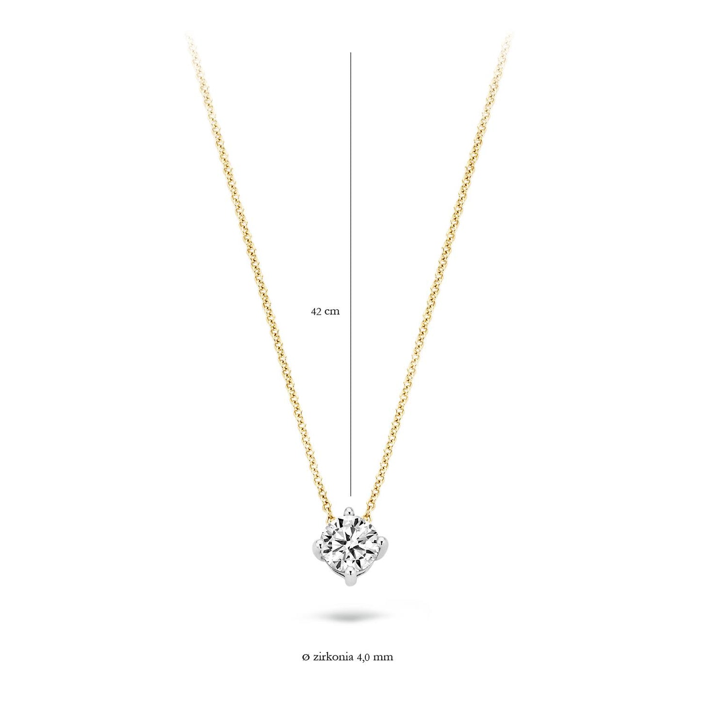 Blush Halsschmuck 3057BZI 585 Gold