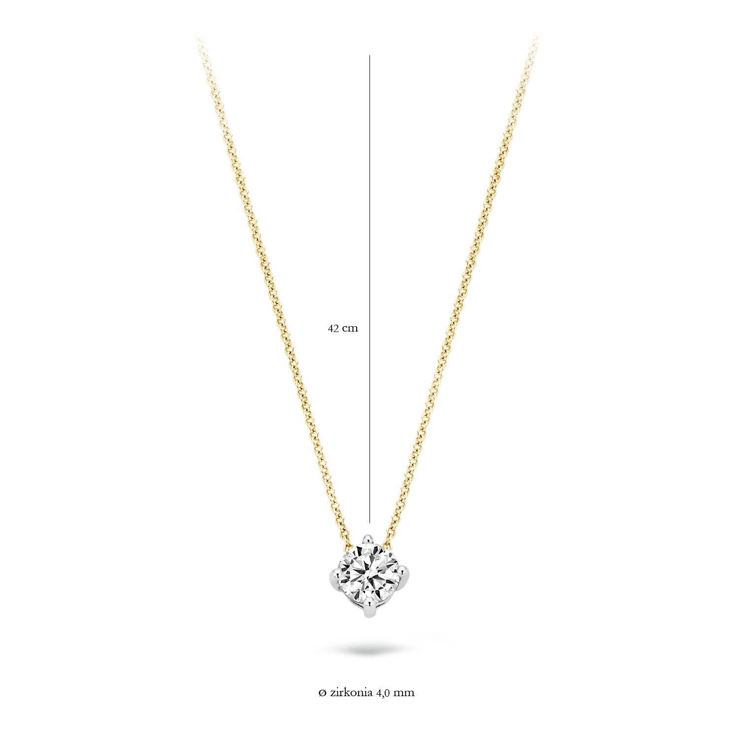 Blush Halsschmuck 3057BZI 585 Gold