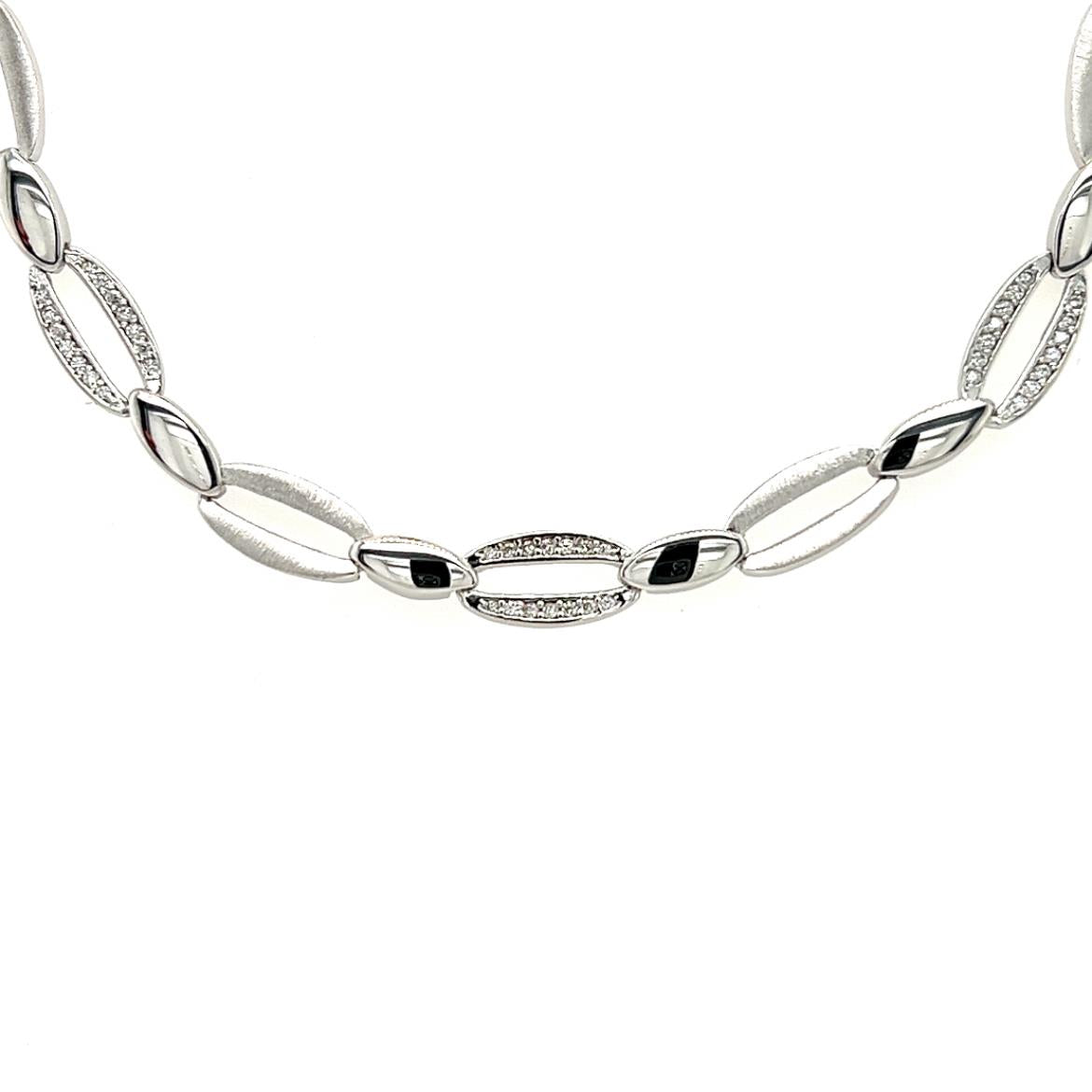 Damenkette S-01896C Silber