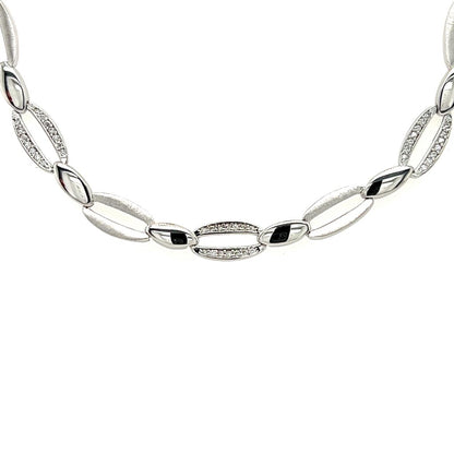 Damenkette S-01896C Silber