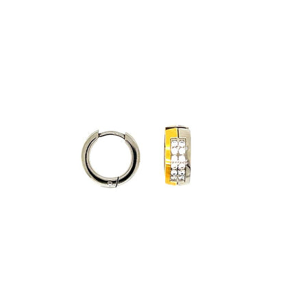 CEM Ohrschmuck 4-203891-001 Titan bicolor