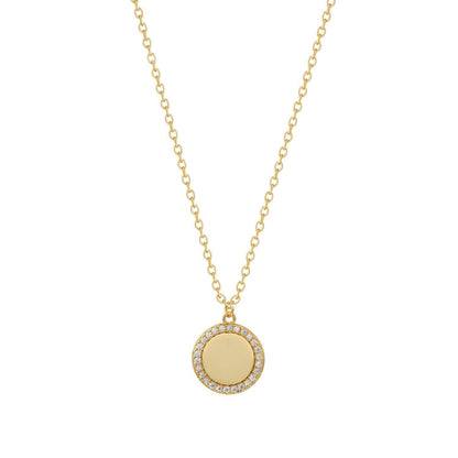 Xenox Halsschmuck XS10070G Silber vergoldet