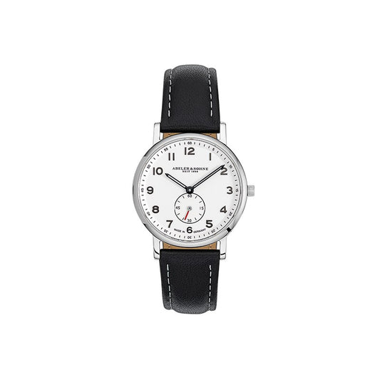 Abeler & Söhne Damenarmbanduhr AS1400 Lederband