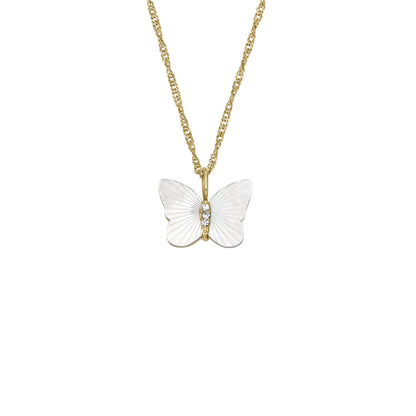 Fossil Damenkette JF04424710 vergoldet