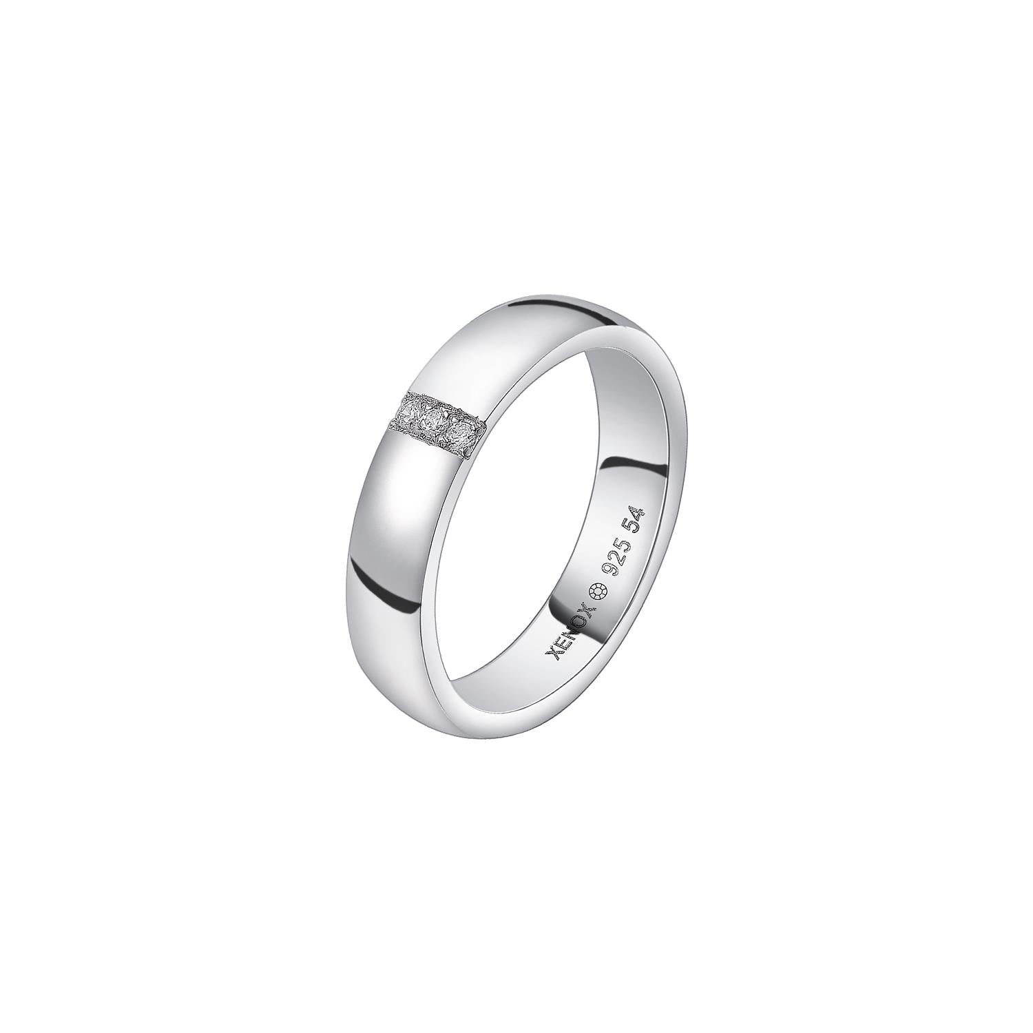 Xenox Damenring XS9119/50 Silber