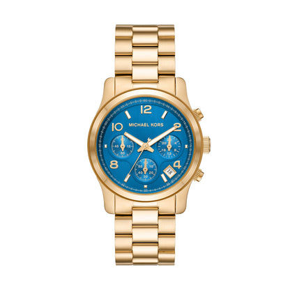 Michael Kors Armbanduhr MK7353 Edelstahl vergoldet