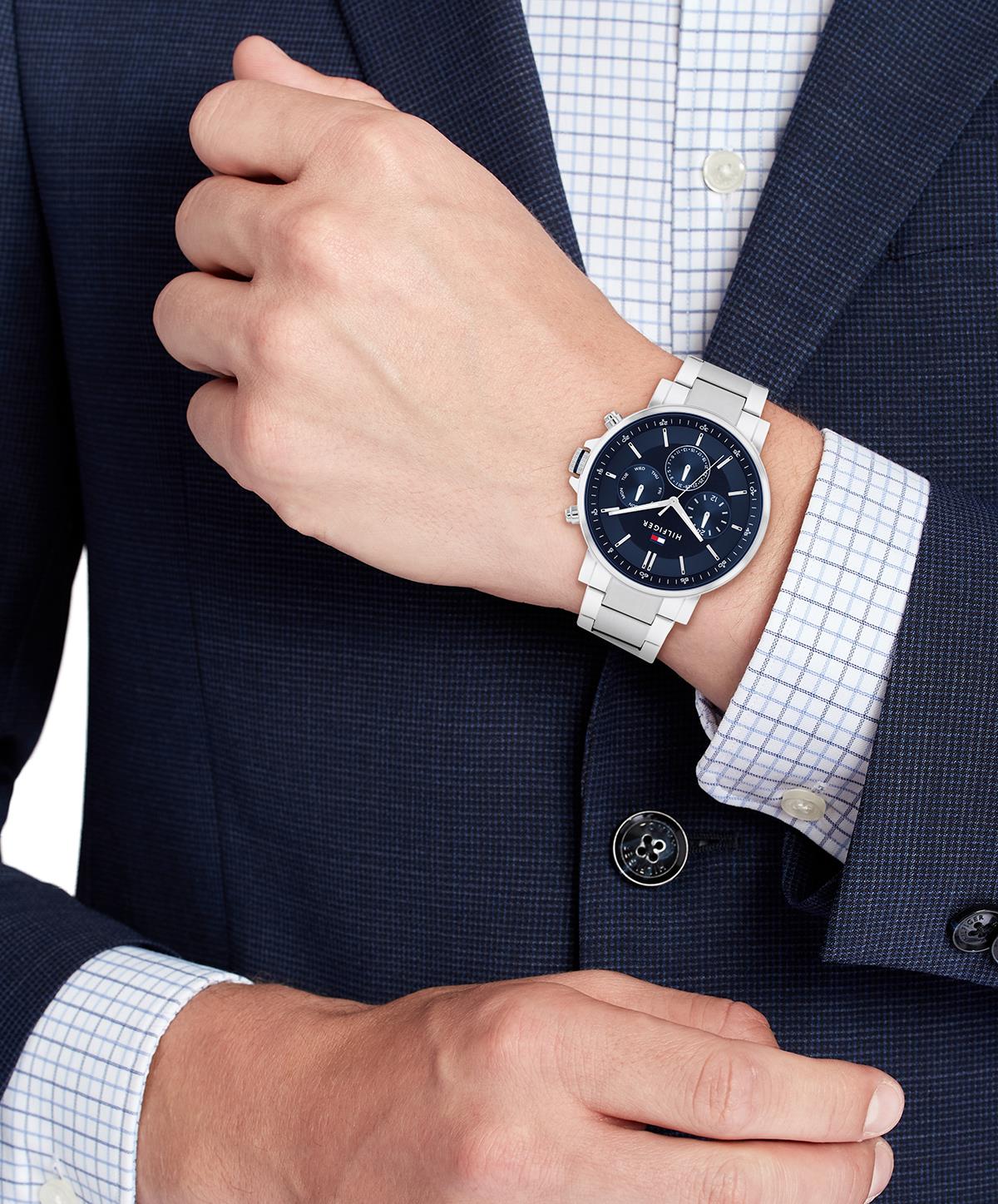 Tommy Hilfiger Herrenuhr 1710588 Edelstahl