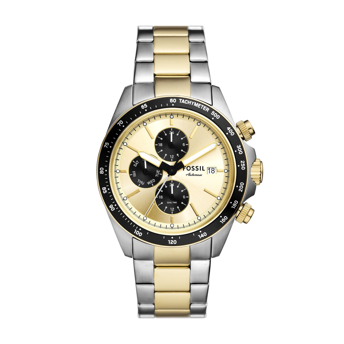 Fossil Armbanduhr FS6126 Edelstahl