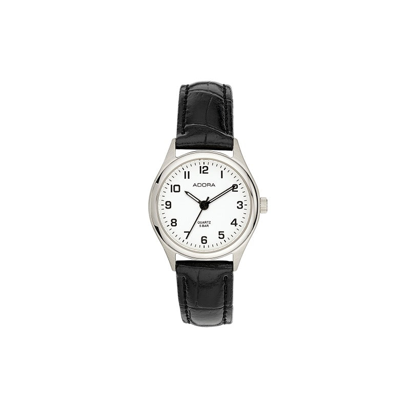 CEM Armbanduhr AB6354 Edelstahl Leder