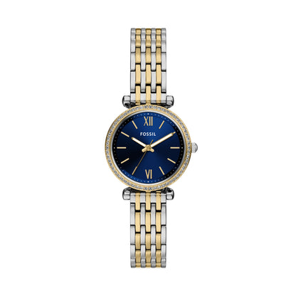 Fossil Armbanduhr ES5438 Edelstahl
