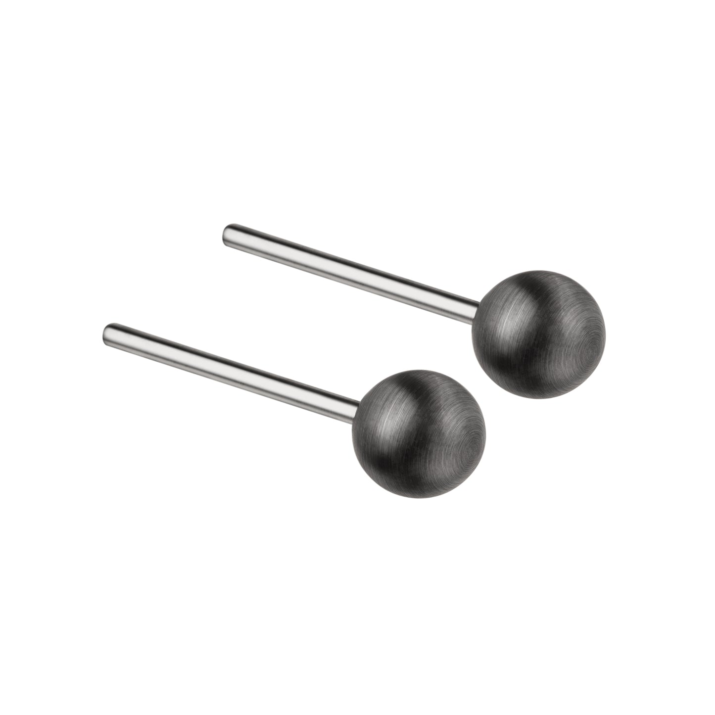 Ohrstecker, teilw. Schwarz bes