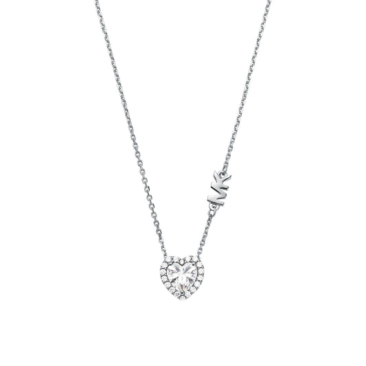 RHODIUM CLEAR CZ SILVER