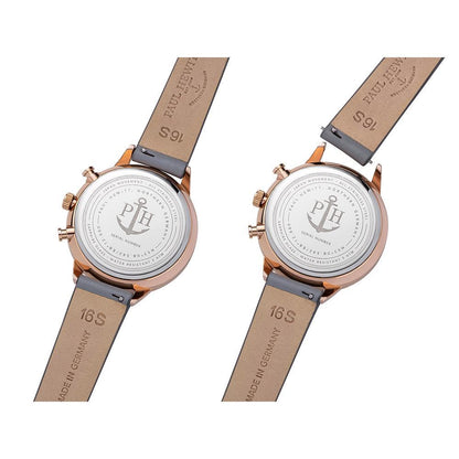 Paul Hewitt Uhr TTPH-E-R-W-31S Edelstahl Leder