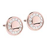 Ernstes Design Ohrstecker E451.WH Edelstahl rose