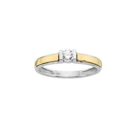CEM Damen Ring 1 Steiner 6-119331-001 333 Gold