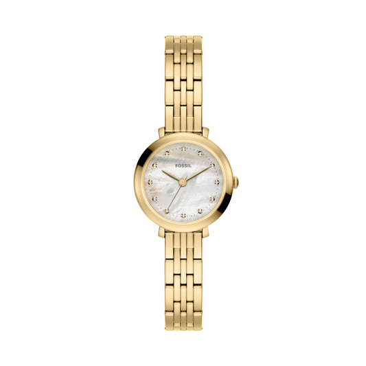 Fossil Armbanduhr ES5499 Edelstahl verg.