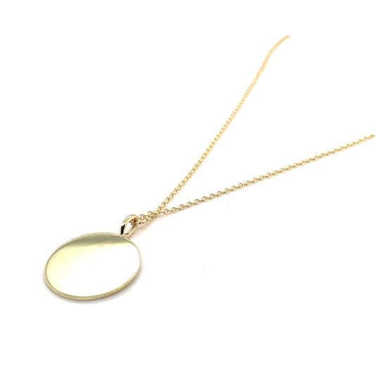 Kette mit Anhänger 89-5108-321-585-GG-45cm Gold