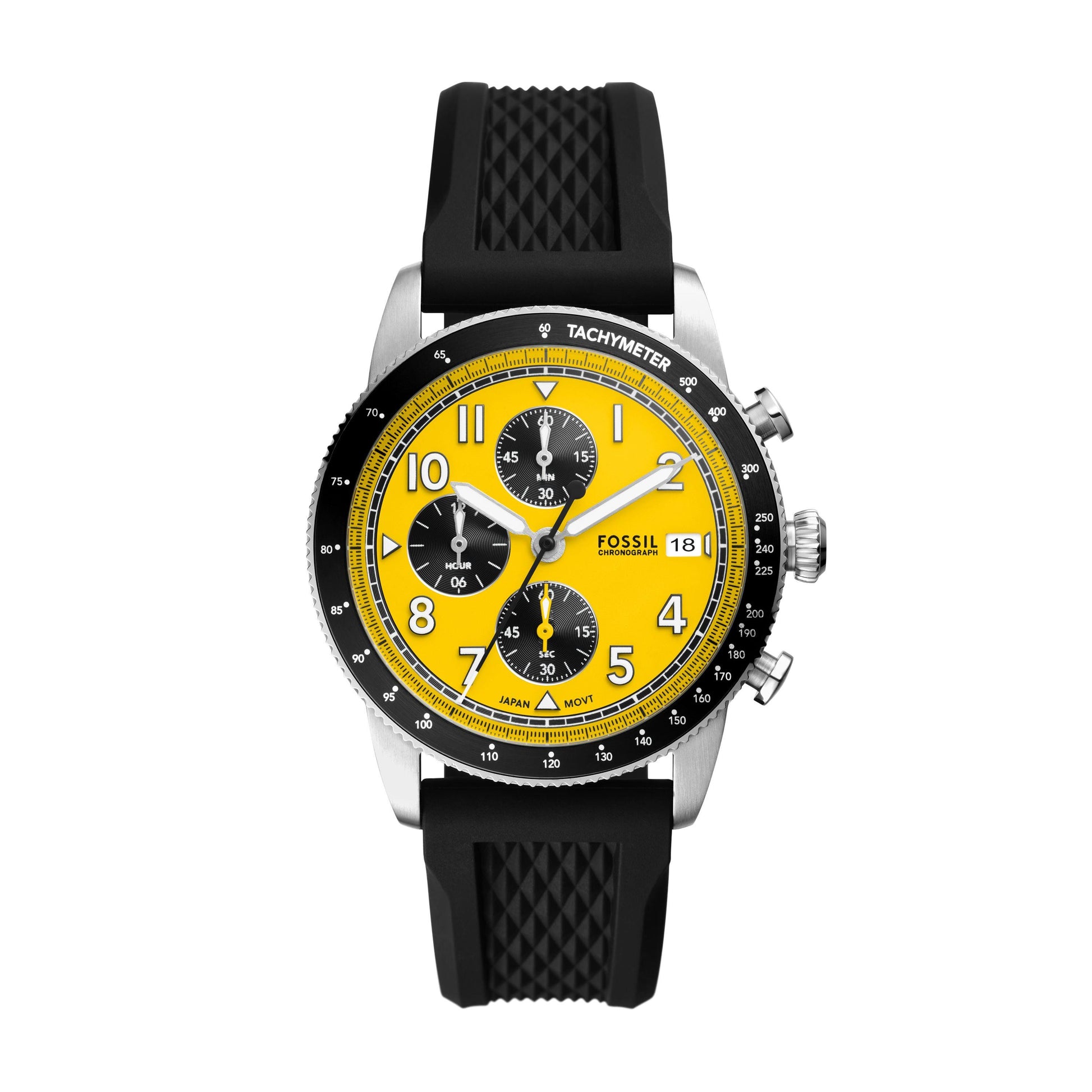 Fossil Herrenuhr FS6044 Edelstahl