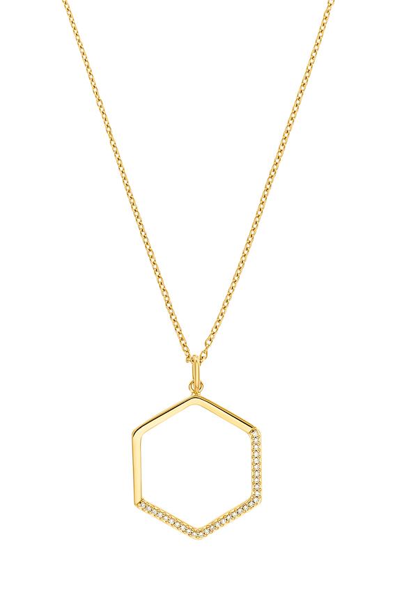 s.Oliver Halschmuck 2031442 Silber vergoldet