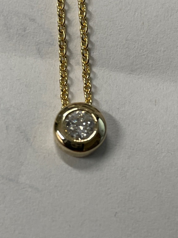 Kette mit Anhänger 585 | 14 Karat GG