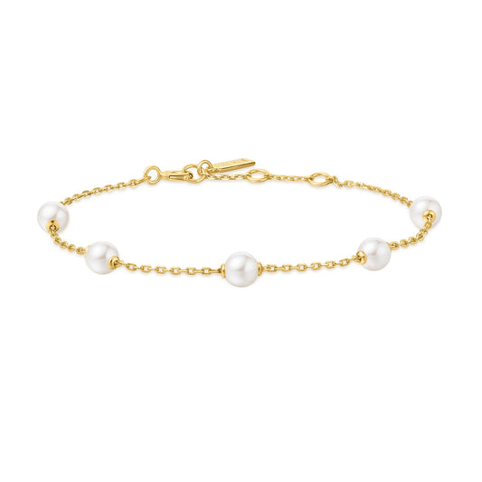 ANIA HAIE Armschmuck WLB065-01G Silber vergoldet