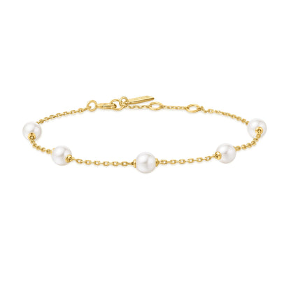 ANIA HAIE Armschmuck WLB065-01G Silber vergoldet