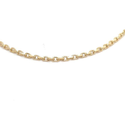 Damenkette 96-01040-03-333-42cm 333 Gold