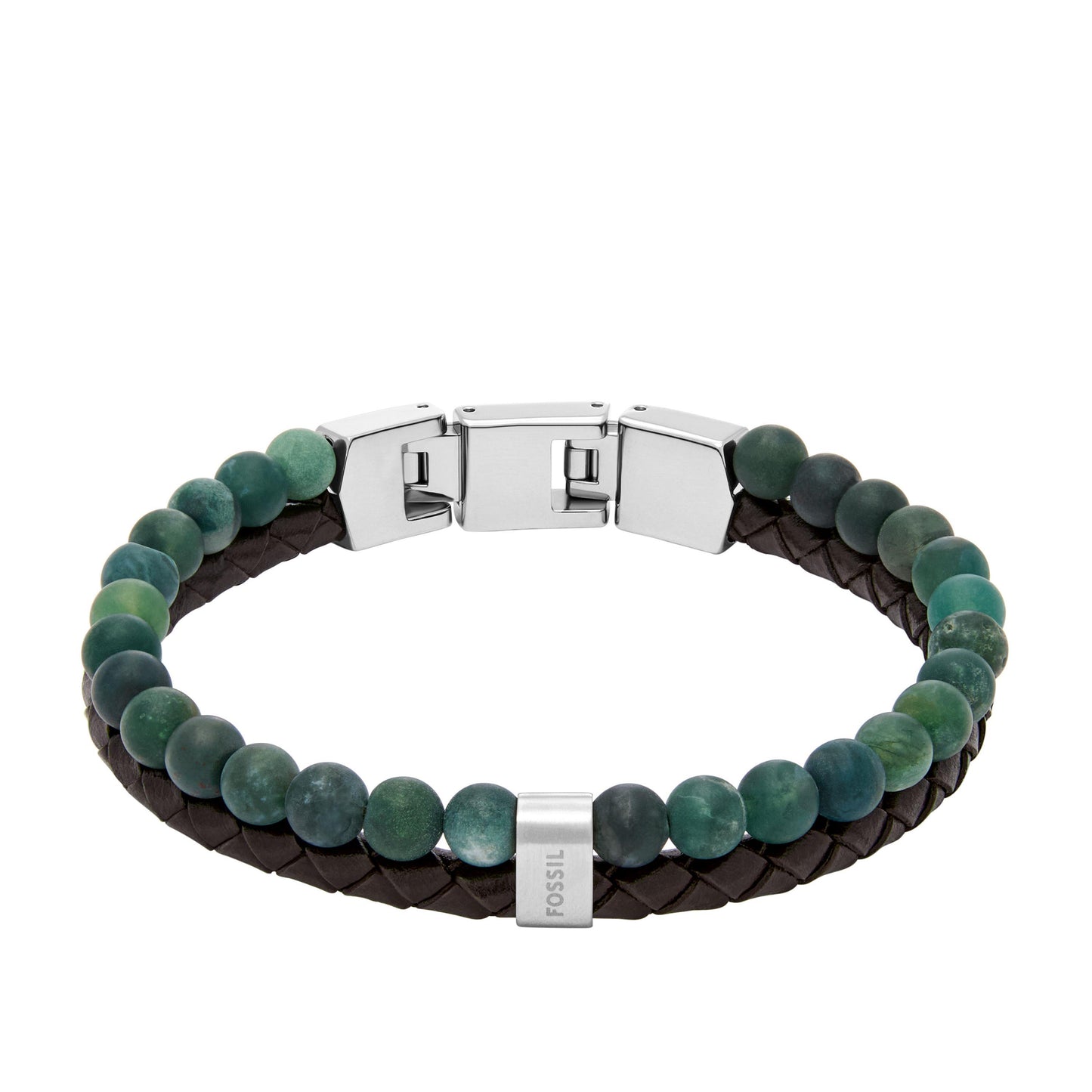 Fossil Herrenarmband JF04854040 Edelstahl