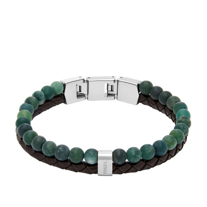 Fossil Herrenarmband JF04854040 Edelstahl