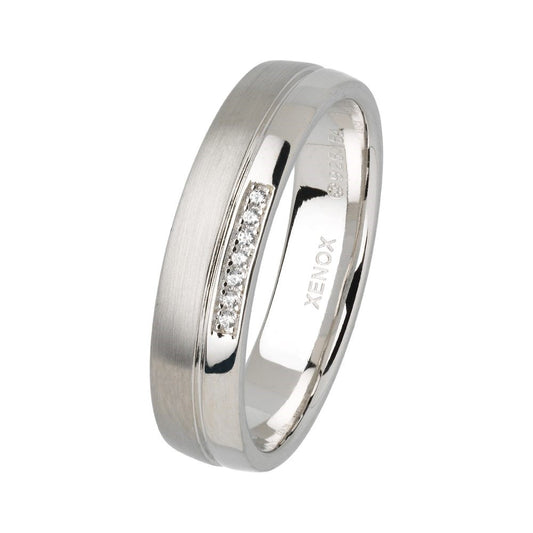 Xenox Ring XS9106/54 Silber