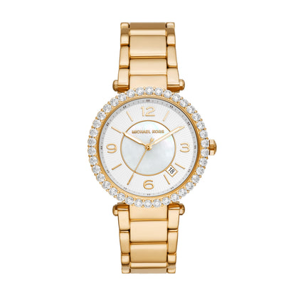 MICHAEL KORS Armbanduhr MK4693 Edelstahl vergoldet