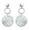 Ohrschmuck,rhodiniert Silber