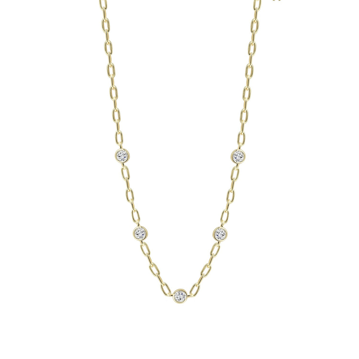 Xenox Halsschmuck XS91891G Silber verg.