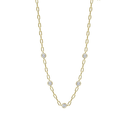 Xenox Halsschmuck XS91891G Silber verg.