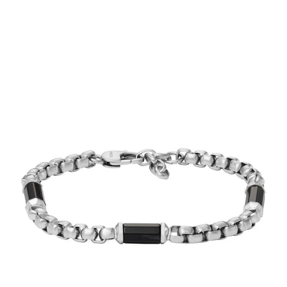 Fossil Herrenarmband JF04604040 Edelstahl