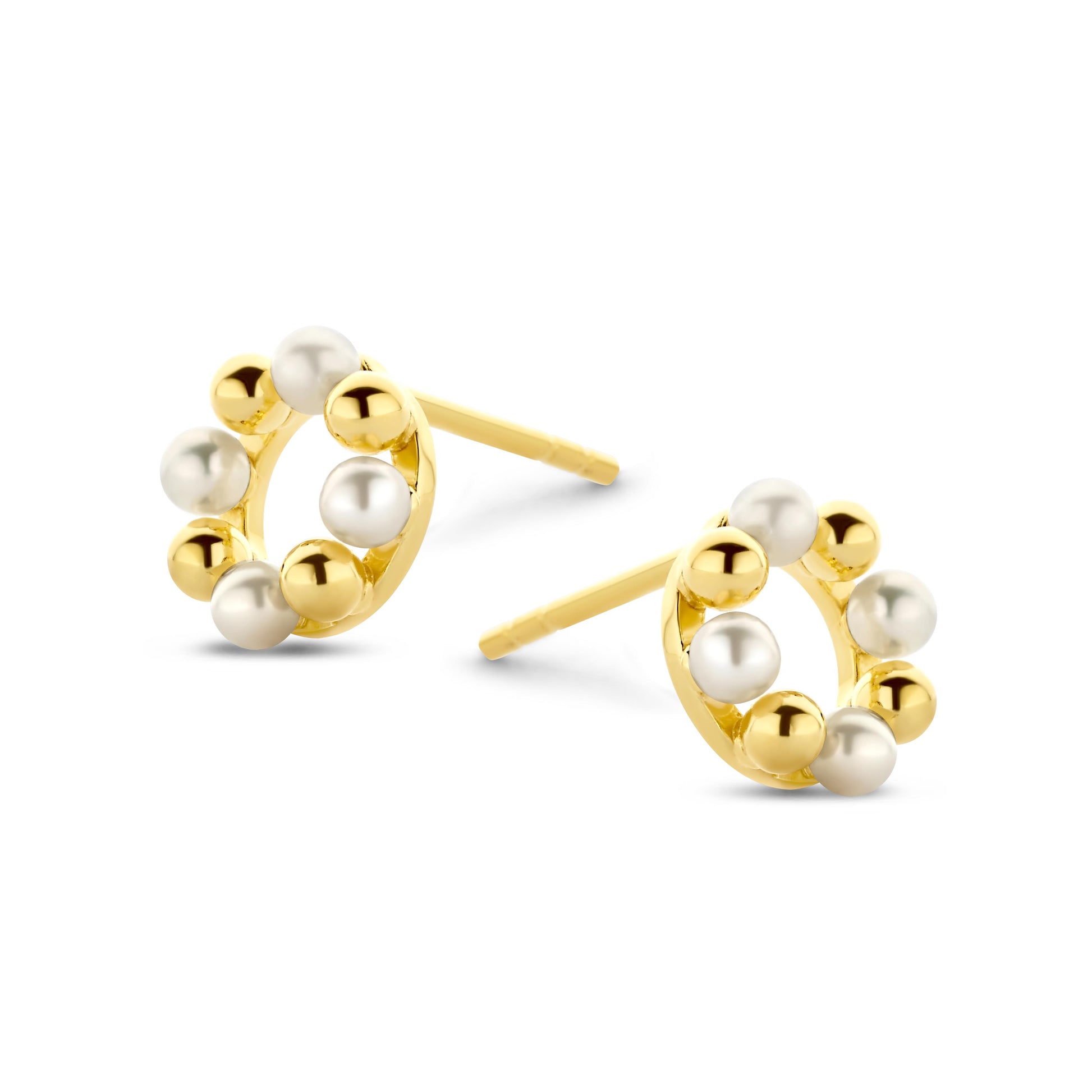 Spirit Icons Ohrstecker 41542 Silber vergoldet