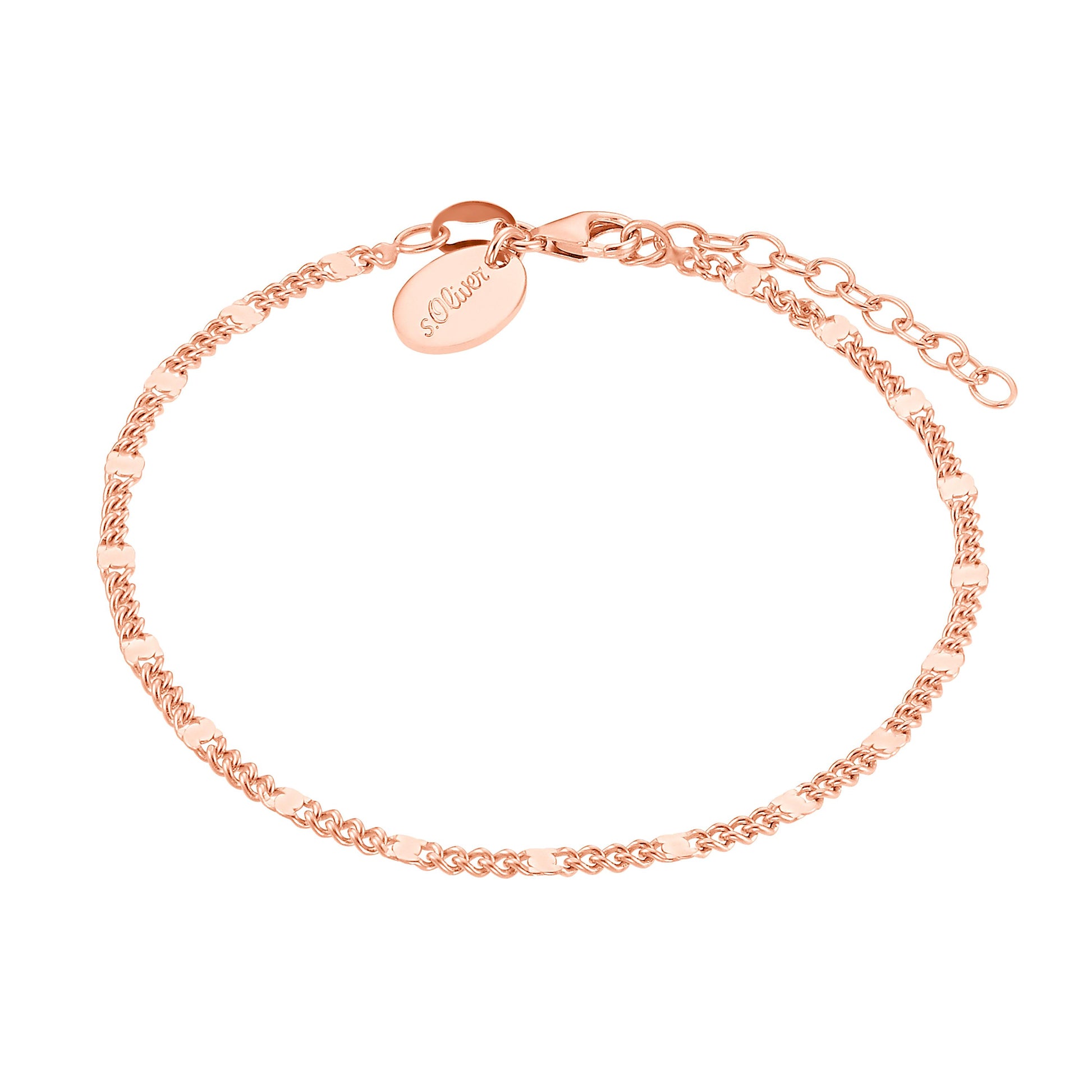 S.Oliver Armband 2032869 Silber 925 rosevergoldet
