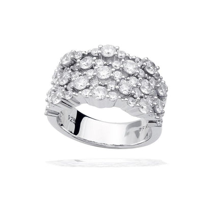 Diamonfire Damenring 61-2254-1-082-180 Silber